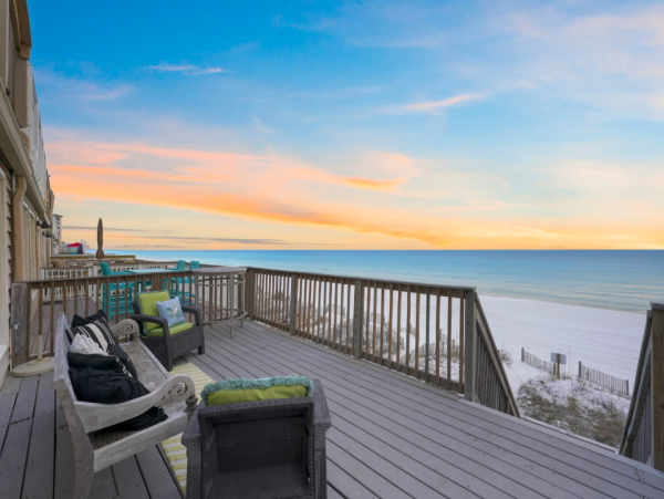 Stunning Oceanfront Four Bedroom Townhome in Destin